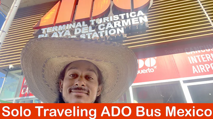 Solo Traveling the ADO Bus in Mexico (Merida to Playa Del Carmen)