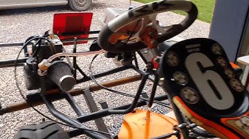 Kart engine garage/trackside inertial dynamometer ideal for Bambino Comer C50 SimpleDyno software.