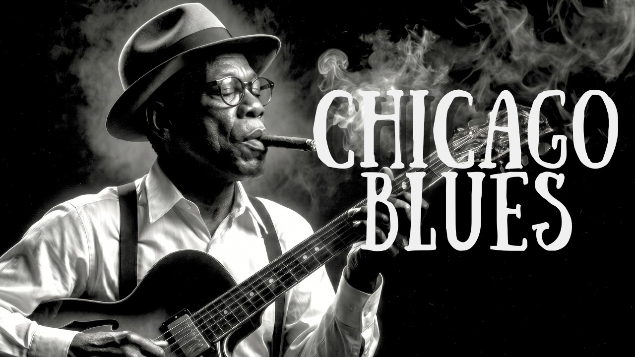 Chicago Blues Radio – Slow Chicago Blues for Rainy Sunday Morning Calm