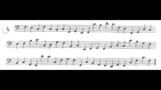 Dandelot clave de Fa lección 4