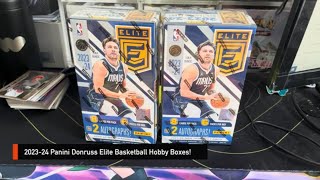 Are 2023-24 Panini Donruss Elite Basketball Hobby the Best Buy for Wemby Chases? TRIPLE WEMBY 🚨!