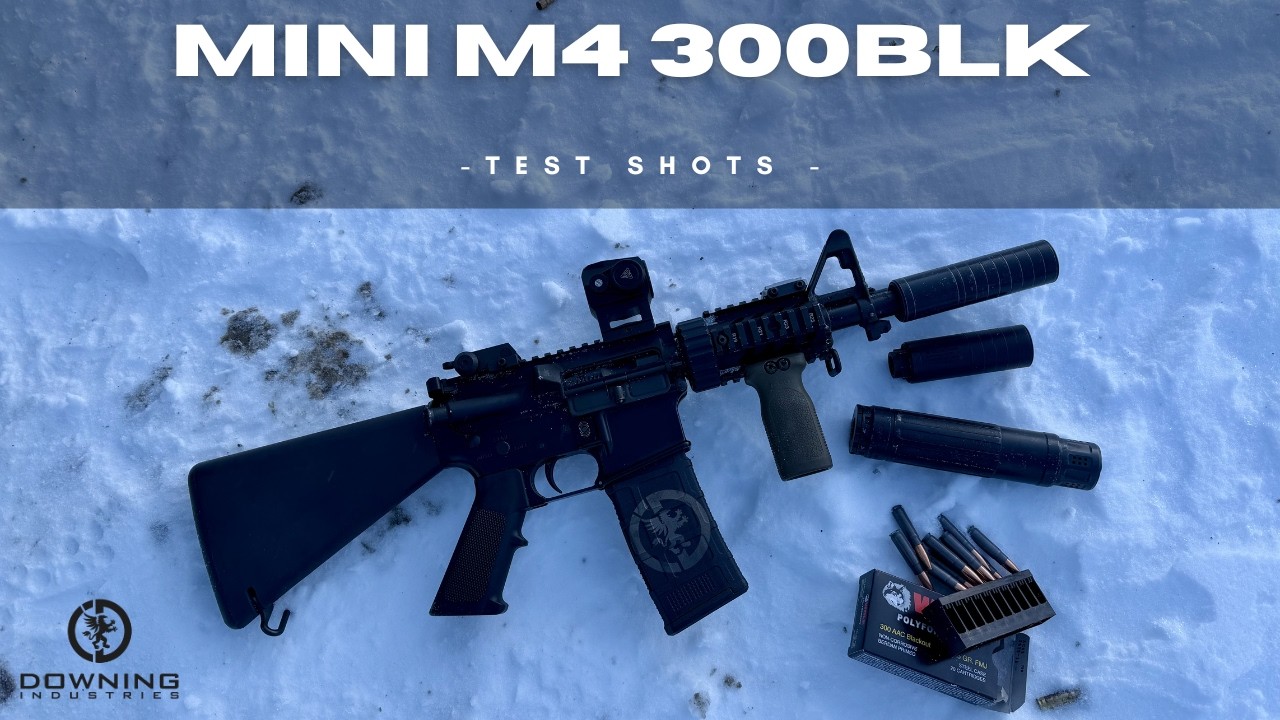 Mini M4 300 Build First Shots - YouTube