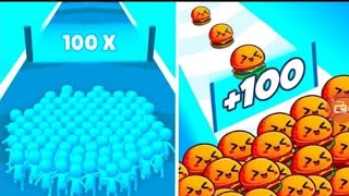 Food Run vs Counter Master 🍔⚡ | Ultimate Satisfying Food Clash | Trending Android iOS Gameplay💥🤧🥰 screenshot 1
