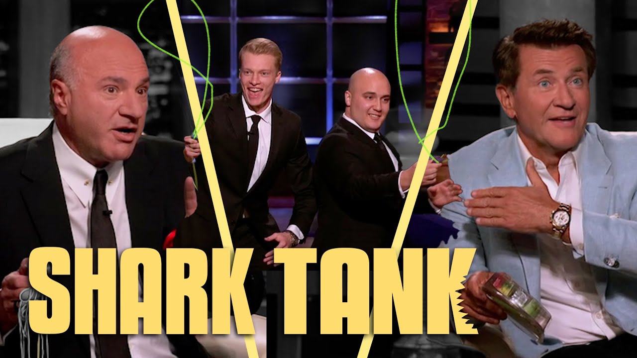 Kevin & Robert Fight For A Deal With Zip String!, Shark Tank US