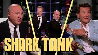 Kevin & Robert Fight For A Deal With Zip String! | Shark Tank US | Shark Tank Global
