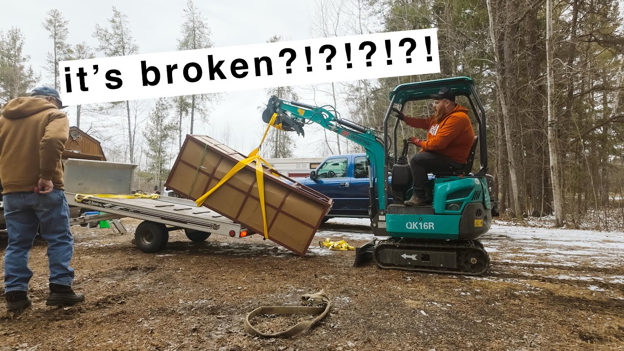 Channel Update | AGT Mini Excavator and Harbor Freight Timber Tuff Sawmill!