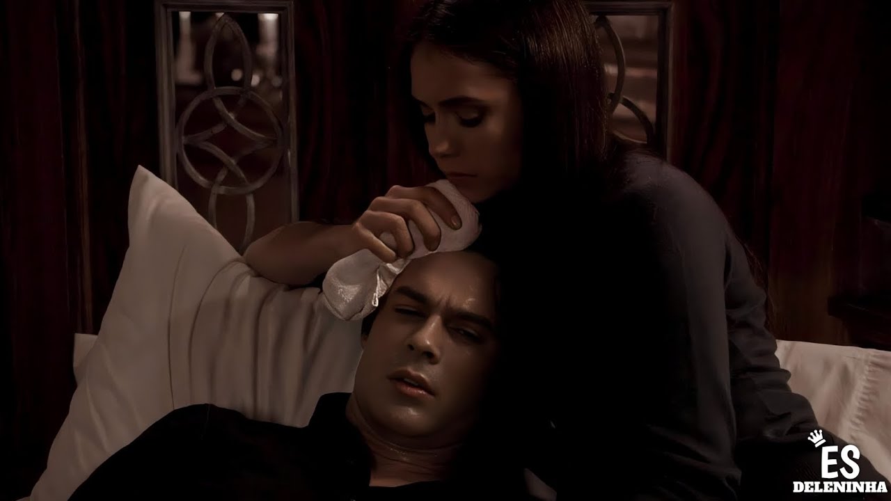 Damon and Elena comforting each other scenes Delena YouTube