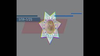 SRPD Weekly Dispatch 2026: 1/19 - 1/25