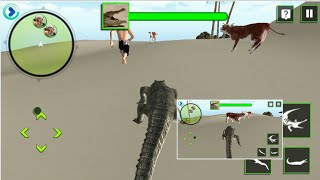 Crocodile Simulator Attack 3D - Android Gameplay HD screenshot 2