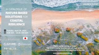 [Launch Event] A Catalogue of Nature-based Solutions for Coastal Resilience