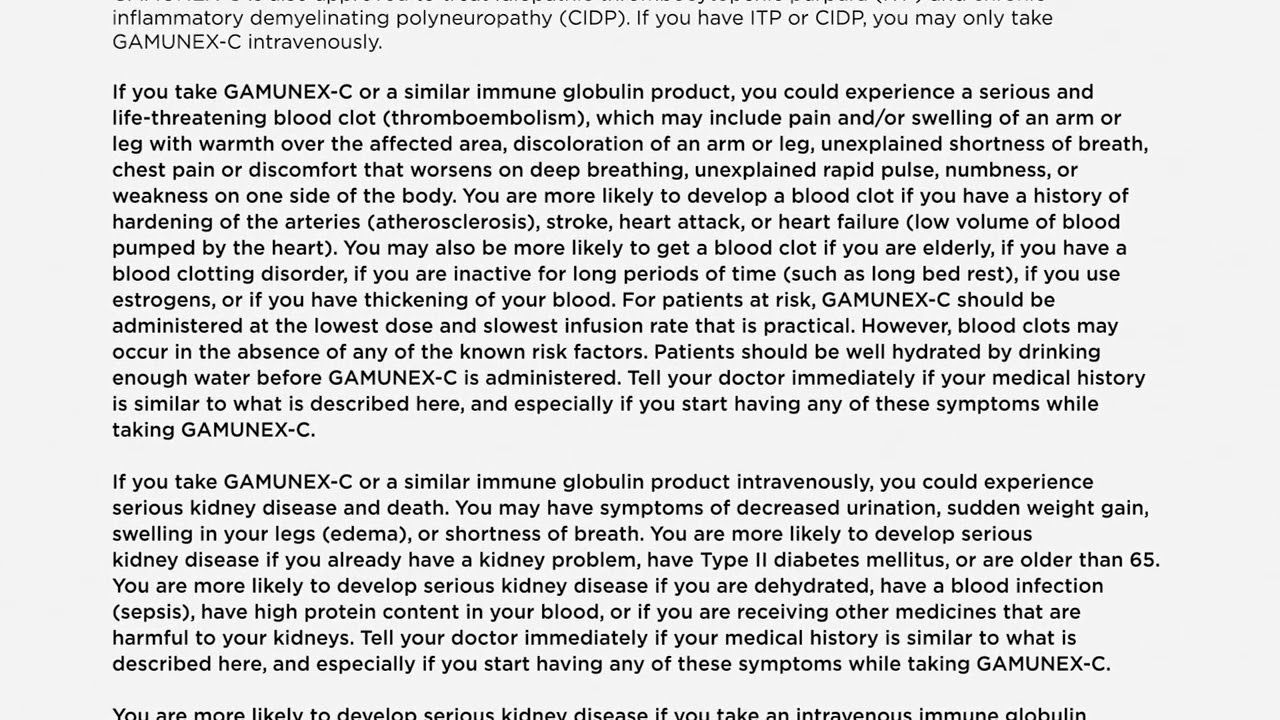 GAMUNEX-C & Me – Bonnie