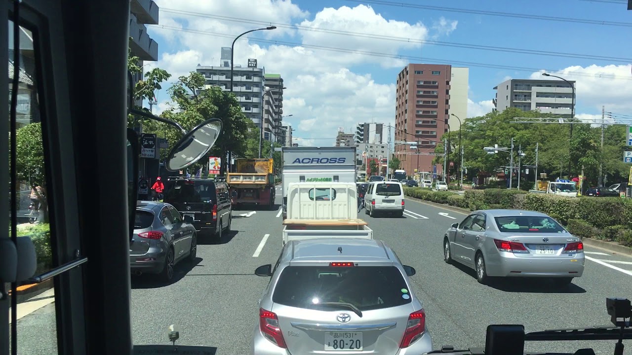 高速バス 前面展望 車窓 2 3 東京ディズニーランド 錦糸町駅 東武