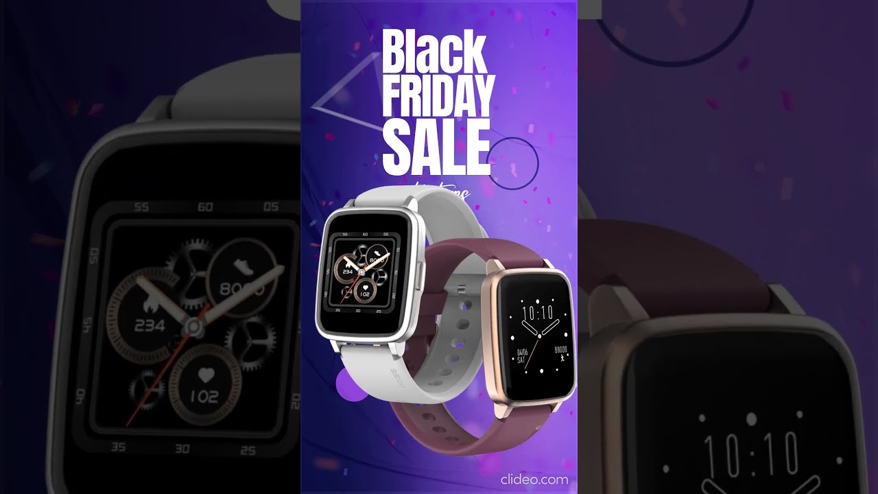 Smartwatch motion Advertising Edit