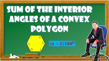 Sum of the Measures of the Interior Angles of a Convex Polygon