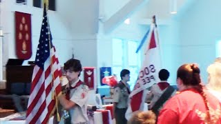 Scouting America:  Eagle Court of Honor - Sample Opening Ceremony
