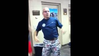 math teacher dances