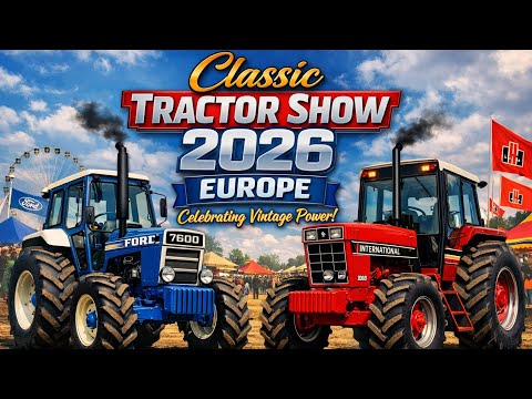 Ford, Schluter, Porsche & More! | Europe's Most Incredible Vintage Tractor Run