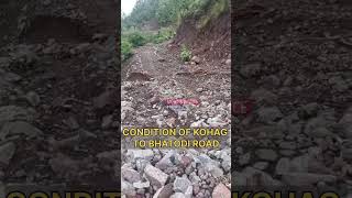 Condition of Kohag To Bhatodi Road|Who is responsible for this #rightandjusticenews #pmgsy #billawar