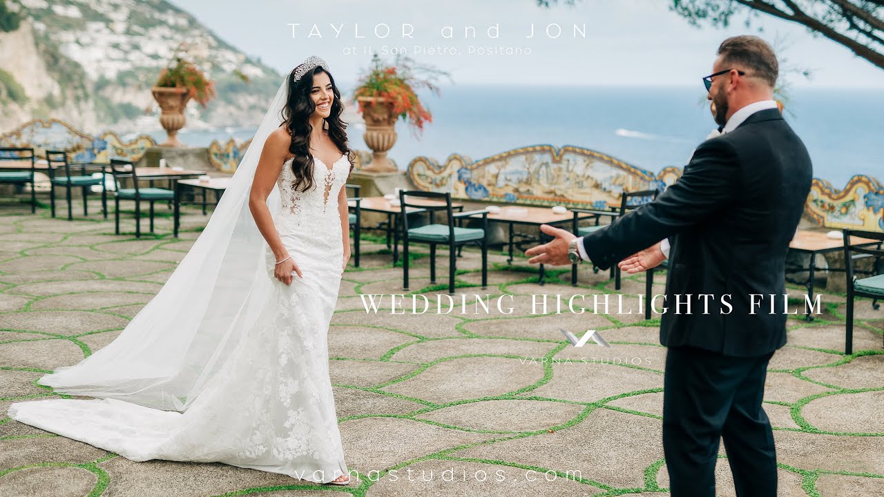 Il San Pietro Positano wedding film Taylor and Jon 4K UHD