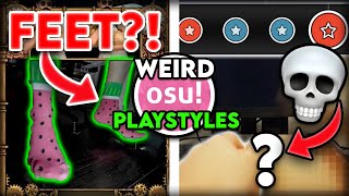 osu! Players With The Weirdest Playstyles...