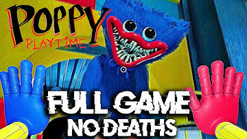 Poppy Playtime Chapter 1 FULL Gameplay Walkthrough - No Deaths - No Commentary 100%