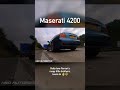 Maserati 4200 sound off from its Beards n Cars Review #maserati #maserati4200 #4200 #gransport #v8