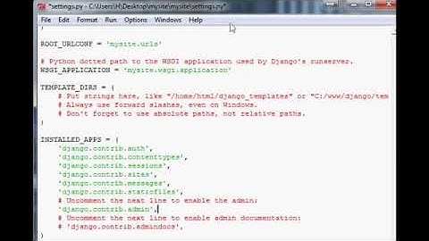 Django Tutorial Web Development with Python Part 3  First App  Posting