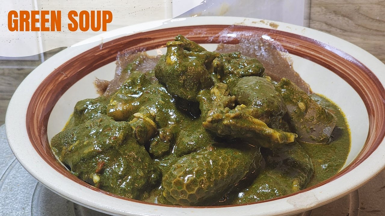 HOW TO MAKE GREEN SOUP | SIMPLE RECIPE