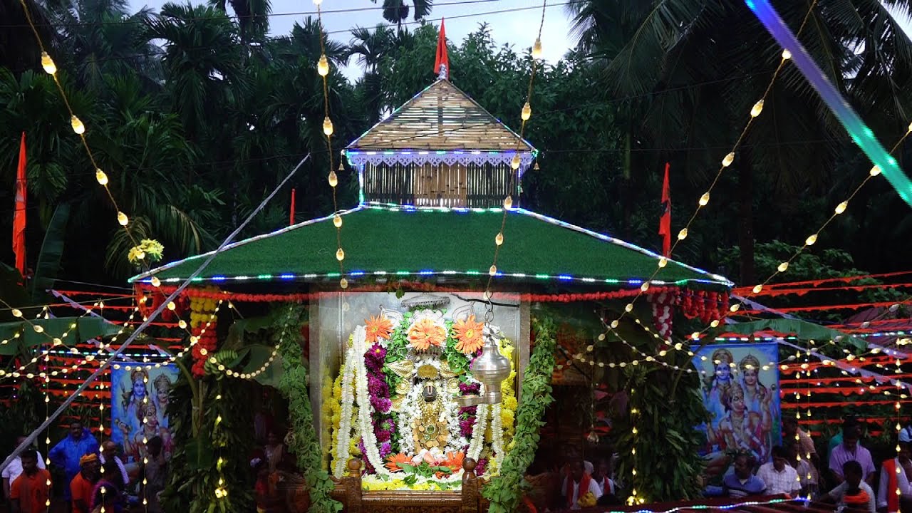 ಚಂದಾವರ ಸೀಮೆಯ ಶ್ರೀ ಹನುಮಂತ ದೇವರ ಸ್ವಾಗತಕ್ಕೆ  ಸಿಂಗಾರಗೊಂಡ ವಂದೂರು ಶಂಭುಲಿಂಗೇಶ್ವರ ದೇವಸ್ಥಾನ