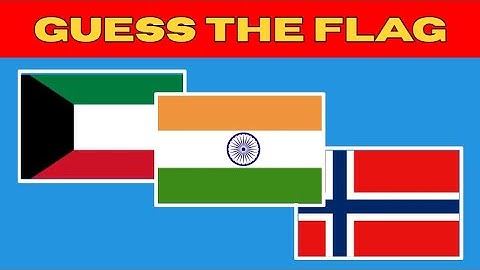 Guess the Country by the Flag Quiz 🌍| Guess the Flag Quiz | PART 4