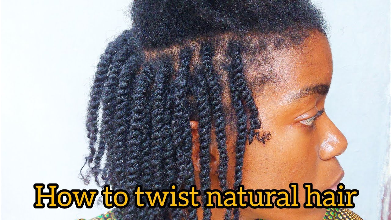 NATURAL HAIR MINI TWISTS FOR BEGINNERS : HOW TO TWIST NATURAL HAIR PRODUCTS FOR NATURAL HAIR TWISTS
