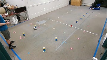 Slalom Path FRC6328 HyperDrive Challenge Run 1 (7.0 Seconds)