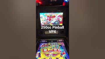 250cc Visual Pinball VPX - Virtual Pinball #virtualpinball #pinball #vpx #250cc #arcade #gameroom