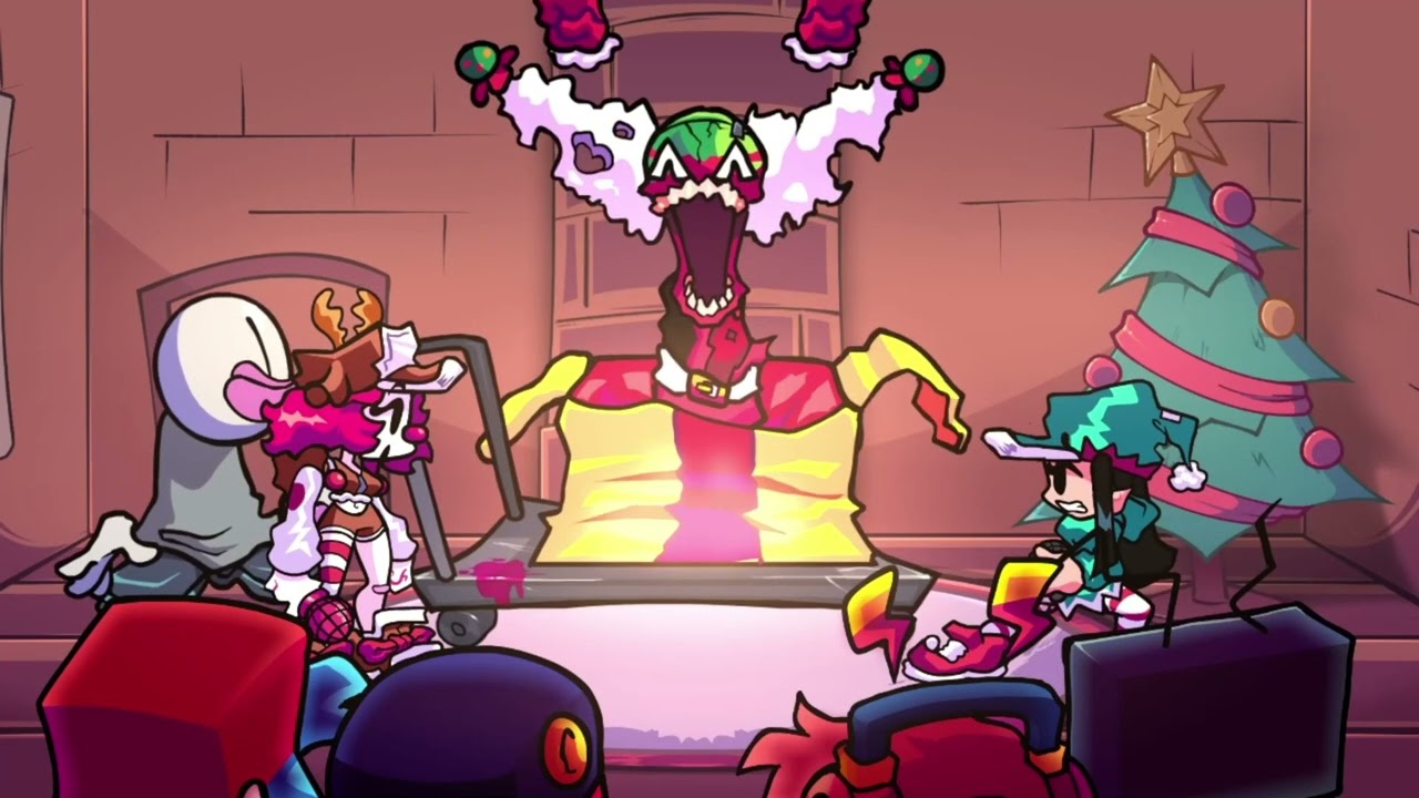 FNF' Graffiti Groovin' | V.S. Skarlet Bunny - Trickmas