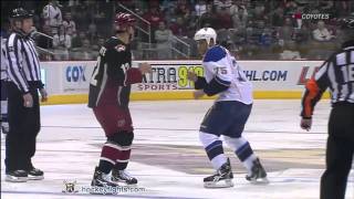 Ryan Reaves vs Paul Bissonnette Mar 22, 2011