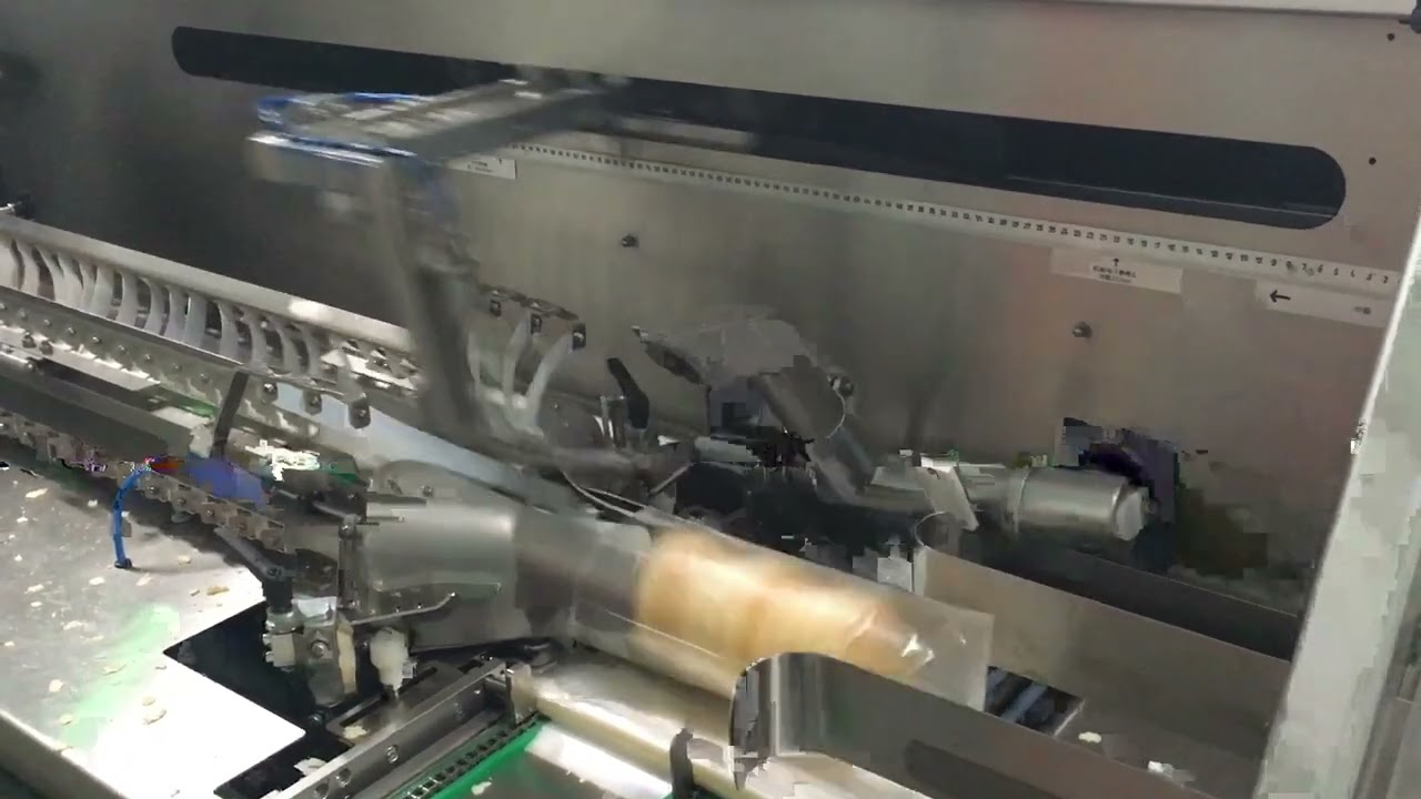 GHD Hartmann - BGA Bagel and Muffin grouper  and GBK 220 Bag packaging machine