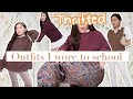 Outfits i would wear to school if i had the confidence and weren’t in a lockdown / THRIFT HAUL