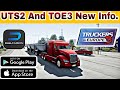 🚚😍New Information UTS2 & TOE3 {Upcoming Truck Game by Dual Carbon & Truckers of Europe 3 0.49.3}
