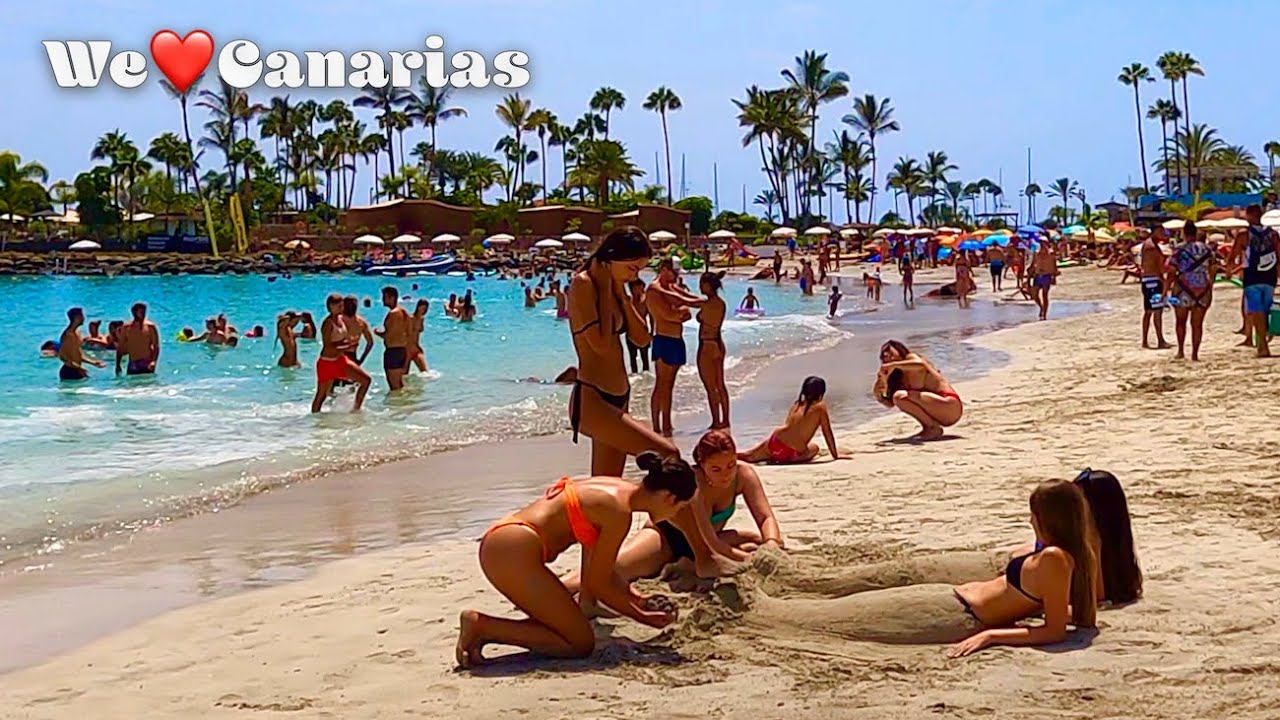 Gran Canaria Anfi del Mar Summer Beach Life August 2021 | We ️Canarias