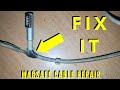Macbook charger cable repair: method one