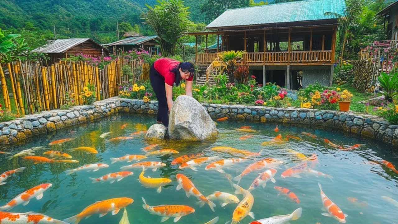 DIY Aquarium Build Using Stone and Concrete | Complete Start to Finish