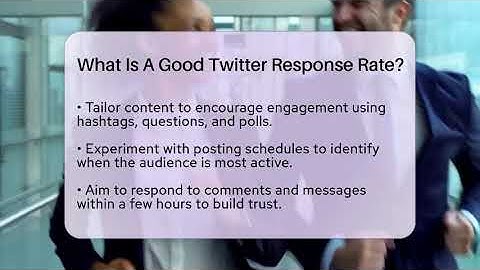 What Is A Good Twitter Response Rate? - Everyday-Networking