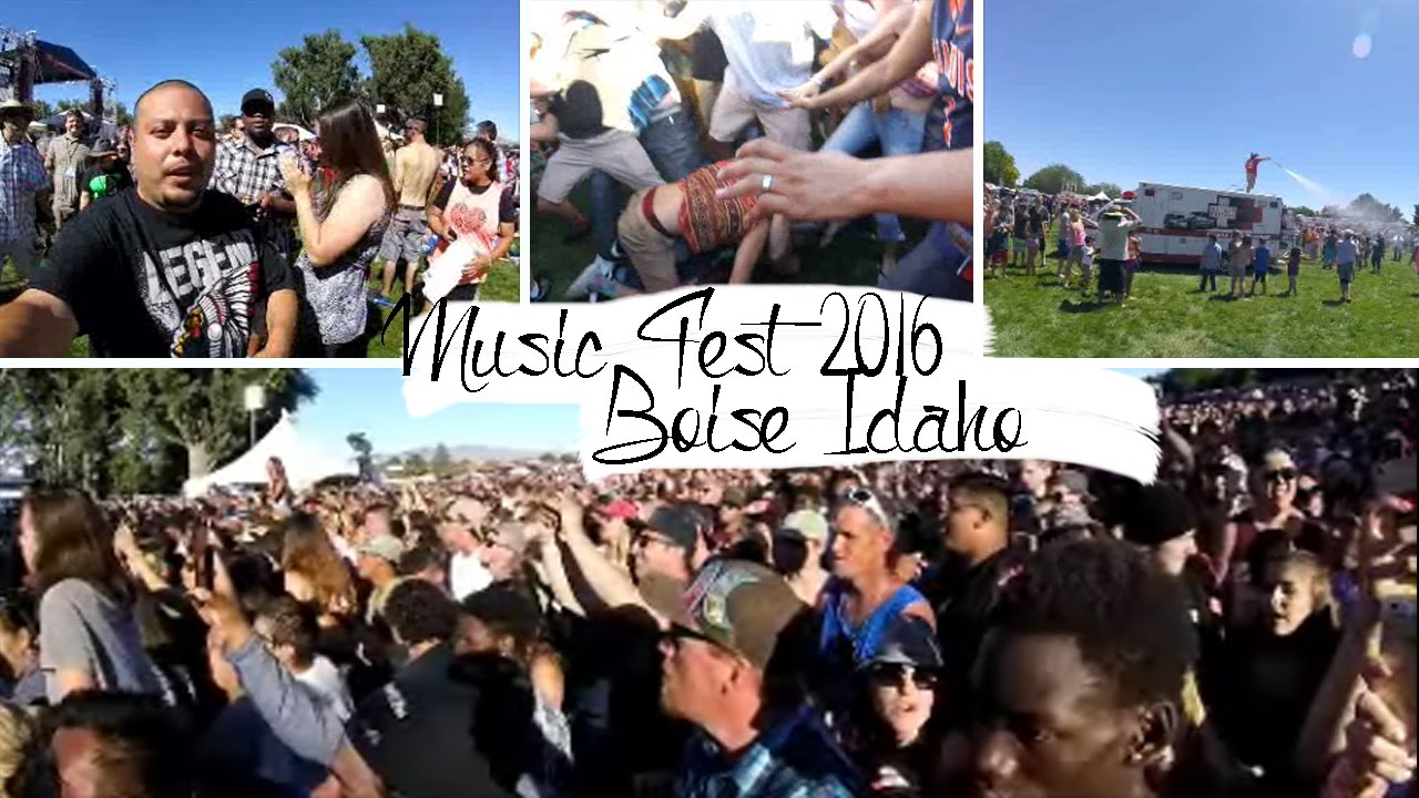 Music Festival Boise Idaho 2016 YouTube