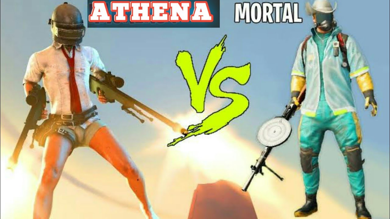 Athena Gaming Vs Mortal | 1vs1 TDM | Kar98k Challenge | Insane Match ...