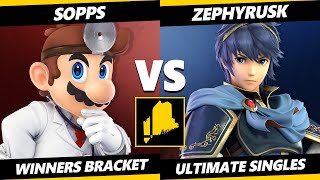 Bww V8.3.3 - Sopps (Dr. Mario) Vs. Zephyrusk (Marth) Smash Ultimate - Ssbu