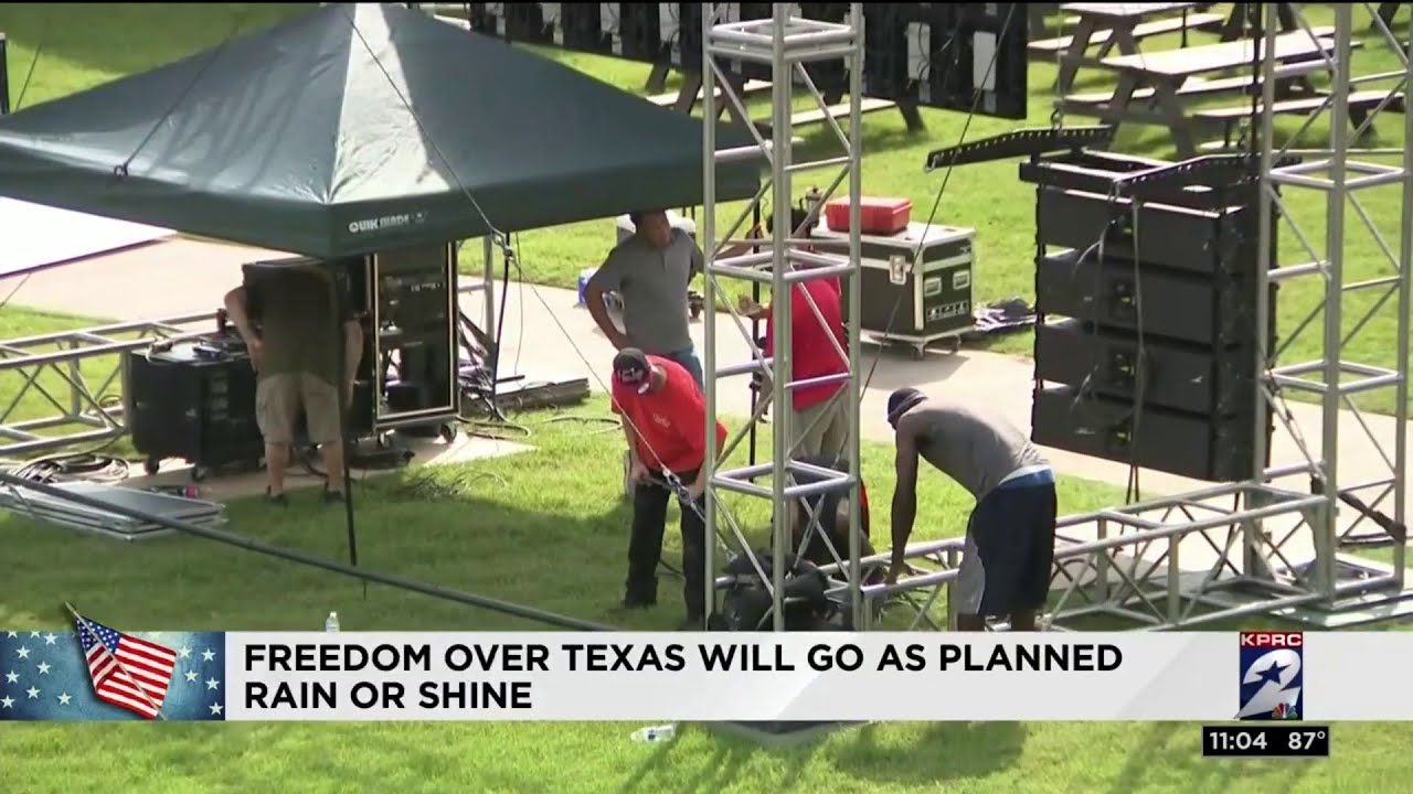 Freedom Over Texas will go as planned rain or shine YouTube