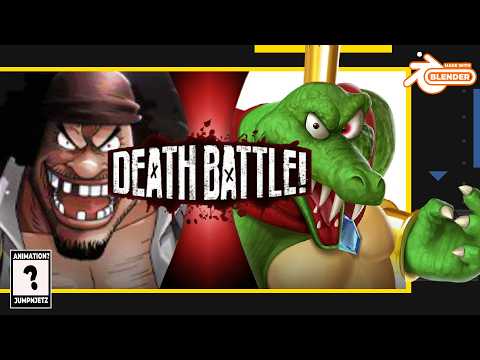 Blackbeard VS King K Rool | DEATH BATTLE (Not Bias)