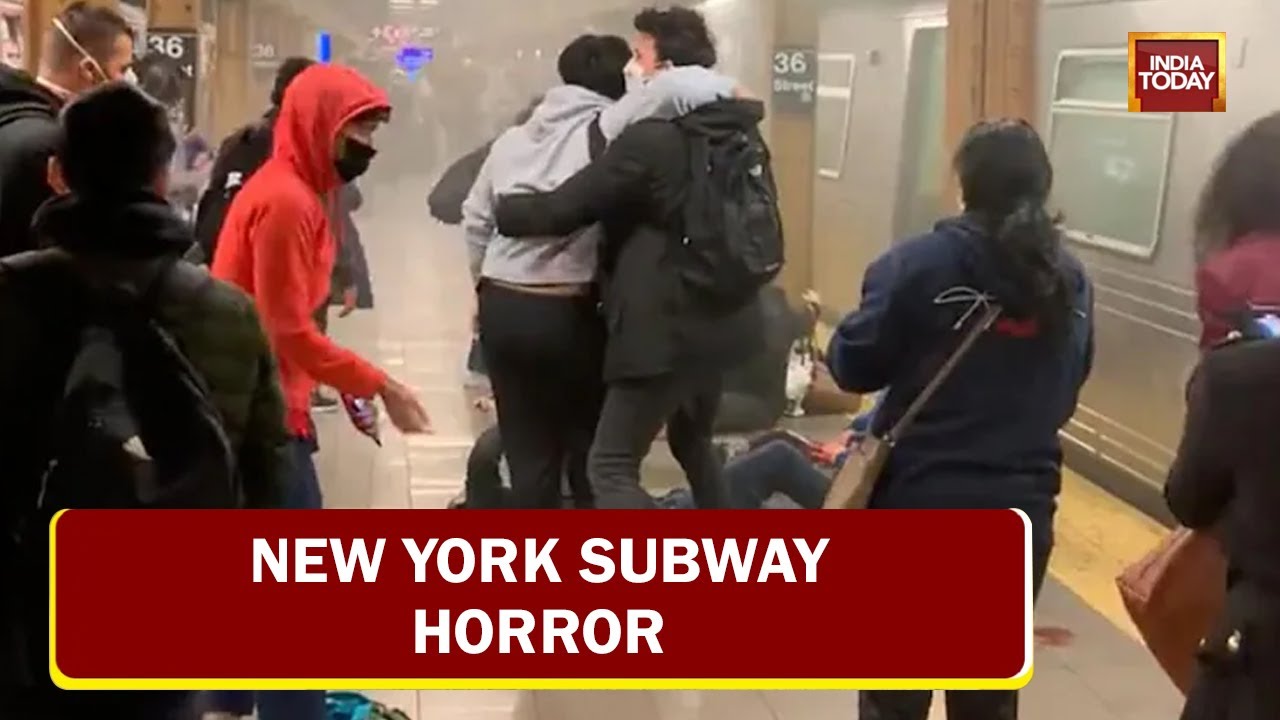 New York Police Names ‘Person Of Interest’ In Brooklyn Subway Shooting | New York Subway Horror