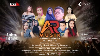 LIVE AR MUSIK | The Wedding Kurnia Dg Nia & Akbar Dg Nompo | Sabtu, 18 Januari 2025