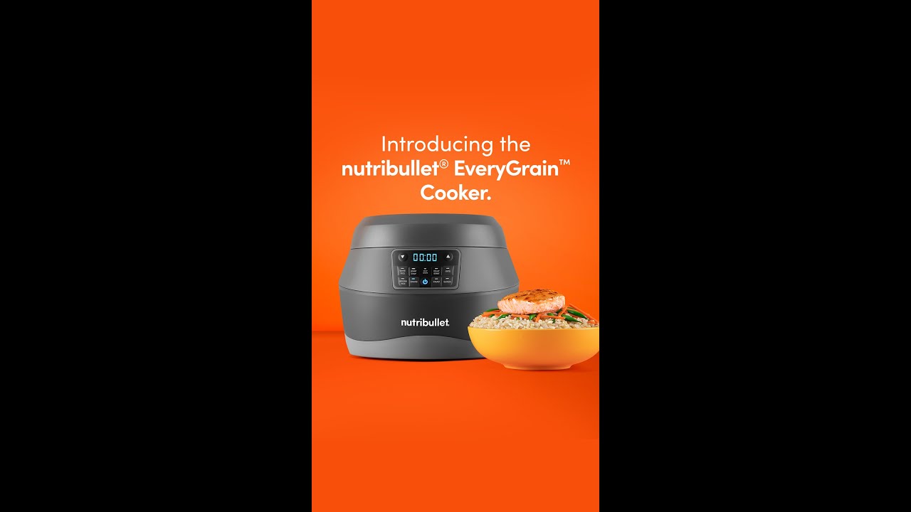 All-in-One Grain Cookers : nutribullet EveryGrain